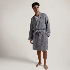 Parachute Waffle Robe | Gray / Large